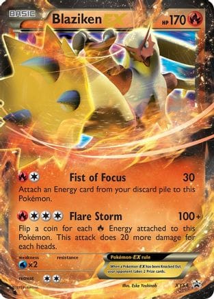 'Pokemon - 'Blaziken EX XY54  - Holofoil XY Promos - Promo