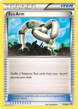 'Pokemon - 'Eco Arm 071/98  - Reverse Holofoil XY  Ancient Origins - Uncommon