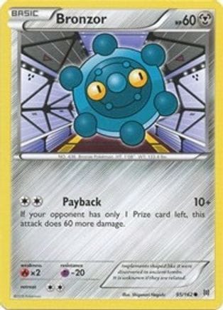 'Pokemon - 'Bronzor 095  XY  BREAKthrough - Common