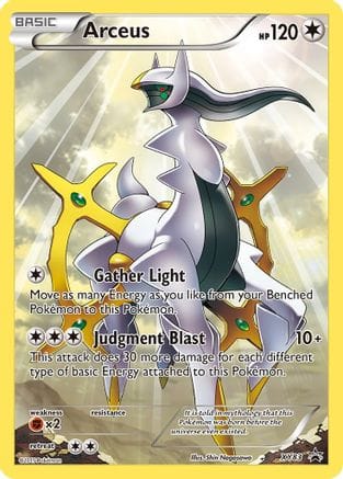 'Pokemon - 'Arceus XY83  - Holofoil XY Promos - Promo