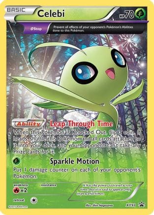 'Pokemon - 'Celebi XY93  - Holofoil XY Promos - Promo
