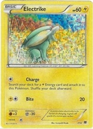 'Pokemon - 'Electrike 007/12  - Holofoil McDonalds Promos 2015 - Promo