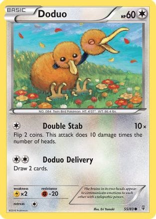 'Pokemon - 'Doduo 055/83  Generations - Common