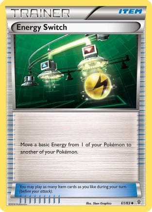 'Pokemon - 'Energy Switch 061/83  Generations - Uncommon