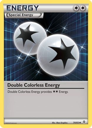'Pokemon - 'Double Colorless Energy 074/83  Generations - Uncommon