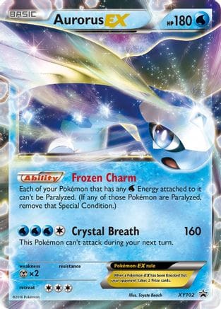 'Pokemon - 'Aurorus EX XY102  - Holofoil XY Promos - Promo