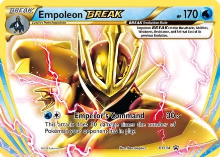 'Pokemon - 'Empoleon BREAK XY134  - Holofoil XY Promos - Promo
