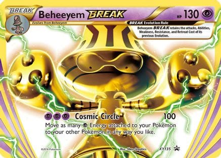 'Pokemon - 'Beheeyem BREAK XY135  - Holofoil XY Promos - Promo