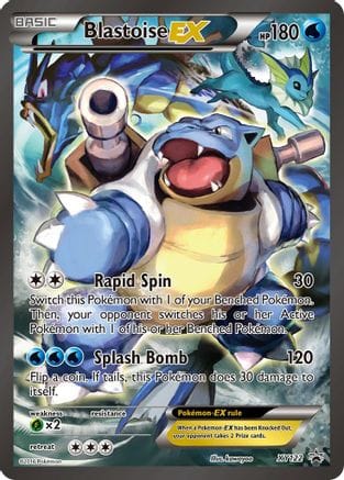 'Pokemon - 'Blastoise EX XY122  - Holofoil XY Promos - Promo