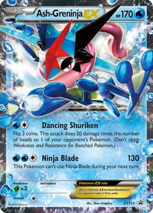 'Pokemon - 'Ash XY133  - Holofoil XY Promos - Promo