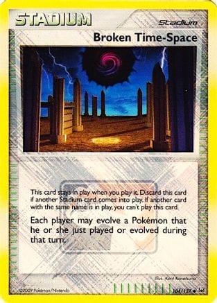 'Pokemon - 'Broken Time 104/127  - Reverse Holofoil League & Championship Cards - Promo