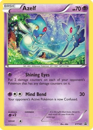 'Pokemon - 'Azelf XY142  - Holofoil XY Promos - Promo