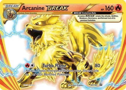 'Pokemon - 'Arcanine BREAK XY180  - Holofoil XY Promos - Promo