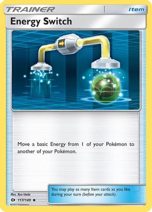 'Pokemon - 'Energy Switch 117/149  SM Base Set - Uncommon