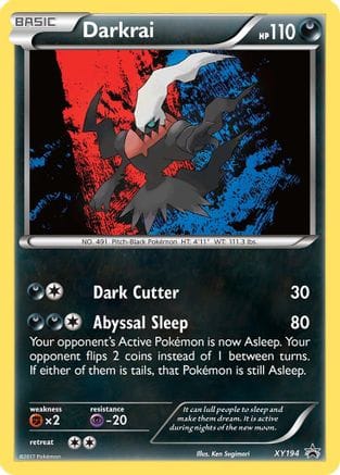 'Pokemon - 'Darkrai XY194  - Holofoil XY Promos - Promo
