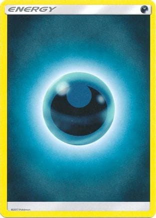 'Pokemon - 'Darkness Energy (2017 Unnumbered) 170  SM Base Set - Common