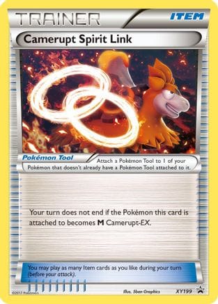 'Pokemon - 'Camerupt Spirit Link XY199  XY Promos - Promo