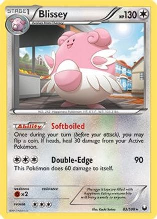 'Pokemon - 'Blissey 082/108  Deck Exclusives - Rare