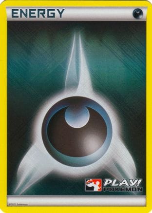 'Pokemon - 'Darkness Energy (2011 Play! Pokemon)  - Holofoil League & Championship Cards - Promo