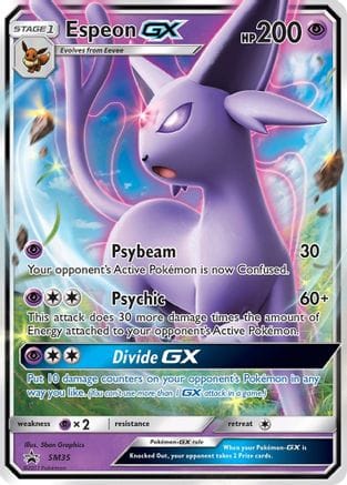 'Pokemon - 'Espeon GX SM35  - Holofoil SM Promos - Promo