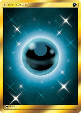 'Pokemon - 'Darkness Energy (Secret) 168  - Holofoil SM  Burning Shadows - Secret Rare