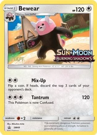 'Pokemon - 'Bewear SM49  - Holofoil SM Promos - Promo
