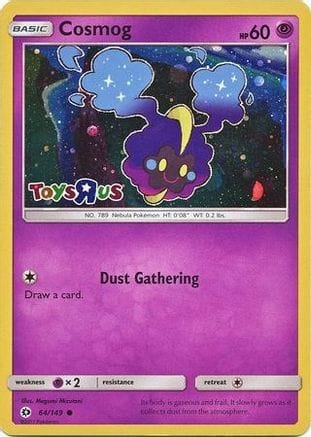 'Pokemon - 'Cosmog 064/149  - Holofoil Miscellaneous Cards & Products - Promo