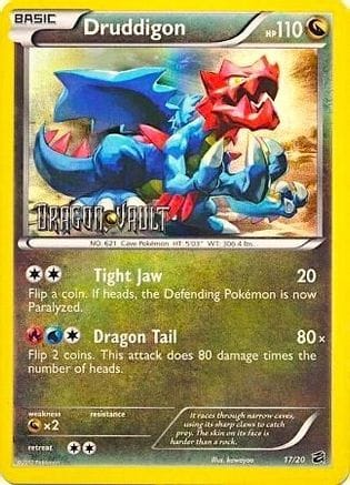 'Pokemon - 'Druddigon 017/20  - Holofoil Blister Exclusives - Promo