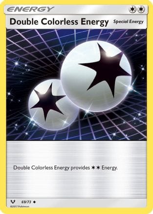 'Pokemon - 'Double Colorless Energy 069/73  Shining Legends - Uncommon