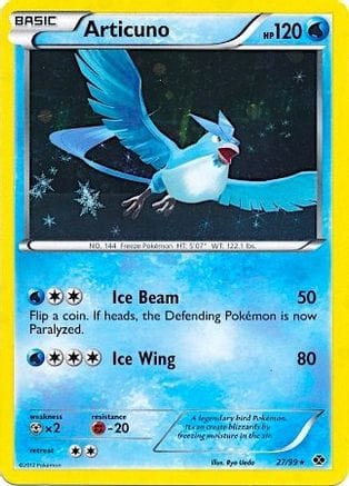 'Pokemon - 'Articuno 027/99  - Holofoil Blister Exclusives - Promo
