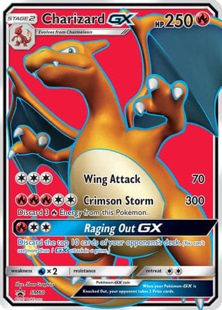 'Pokemon - 'Charizard GX SM60  - Holofoil SM Promos - Promo