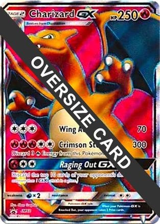 'Pokemon - 'Charizard GX SM60  - Holofoil Jumbo Cards - Promo