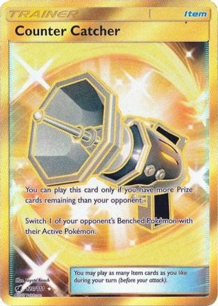 'Pokemon - 'Counter Catcher (Secret) 120/111  - Holofoil SM  Crimson Invasion - Secret Rare