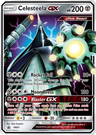'Pokemon - 'Celesteela GX SM67  - Holofoil SM Promos - Promo