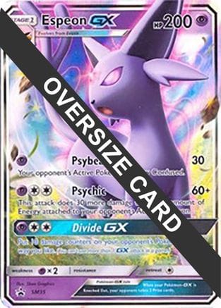 'Pokemon - 'Espeon GX SM35  - Holofoil Jumbo Cards - Promo