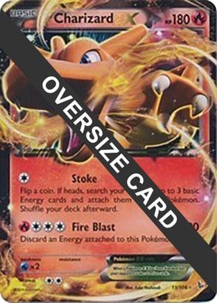 'Pokemon - 'Charizard EX 011/106  - Holofoil Jumbo Cards - Promo