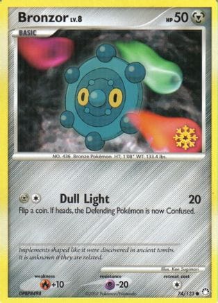 'Pokemon - 'Bronzor 074/123  Countdown Calendar Promos - Promo