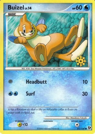 'Pokemon - 'Buizel 061/106  Countdown Calendar Promos - Promo