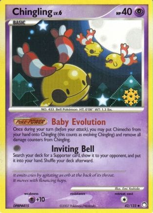 'Pokemon - 'Chingling 042/123  Countdown Calendar Promos - Promo