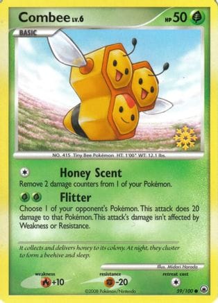 'Pokemon - 'Combee 059/100  Countdown Calendar Promos - Promo