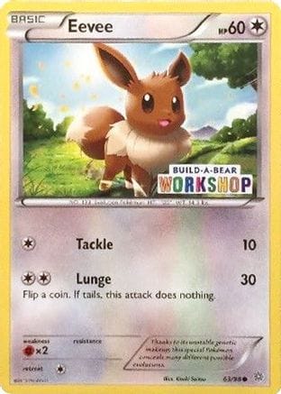 'Pokemon - 'Eevee 063/98  Miscellaneous Cards & Products - Promo