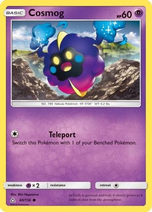 'Pokemon - 'Cosmog 060/156  SM  Ultra Prism - Common