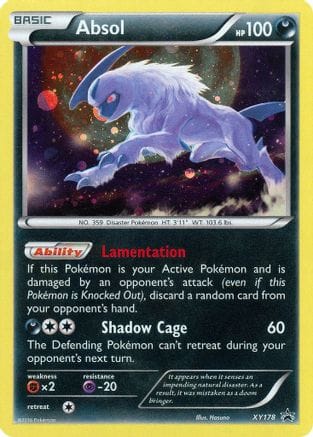 'Pokemon - 'Absol XY178  - Holofoil XY Promos - Promo