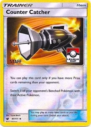 'Pokemon - 'Counter Catcher 091/111  - Reverse Holofoil League & Championship Cards - Promo