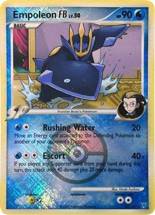 'Pokemon - 'Empoleon FB 027/147  - Reverse Holofoil League & Championship Cards - Promo