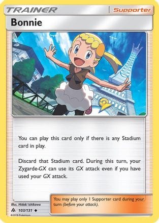 'Pokemon - 'Bonnie 103  SM  Forbidden Light - Uncommon
