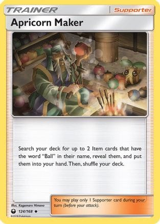 'Pokemon - 'Apricorn Maker 124/168  SM  Celestial Storm - Uncommon