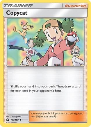 'Pokemon - 'Copycat 127/168  SM  Celestial Storm - Uncommon