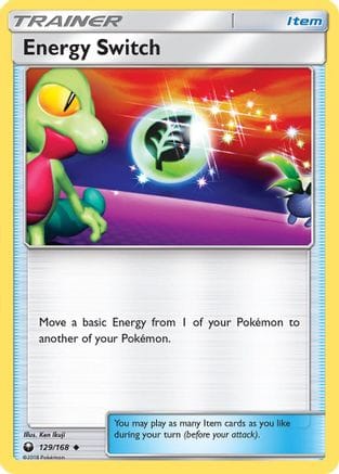 'Pokemon - 'Energy Switch 129/168  - Reverse Holofoil SM  Celestial Storm - Uncommon
