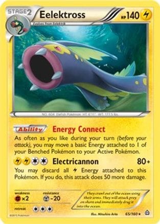 'Pokemon - 'Eelektross 065/160  - Holofoil Blister Exclusives - Promo